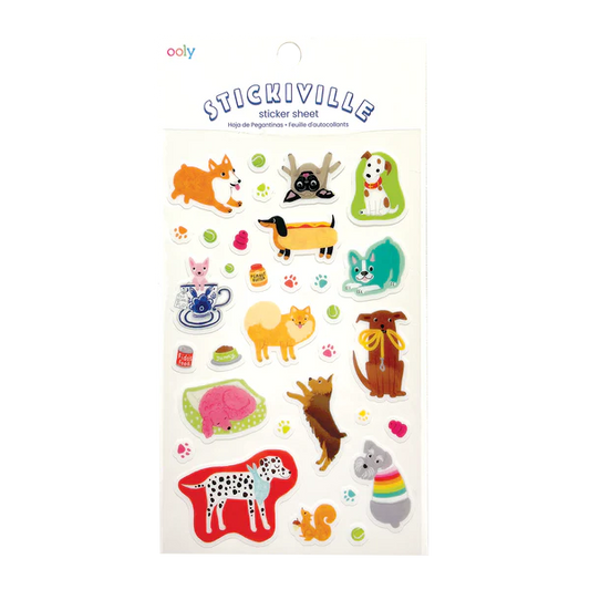 Set de stickers Stickiville Perros Peculiares