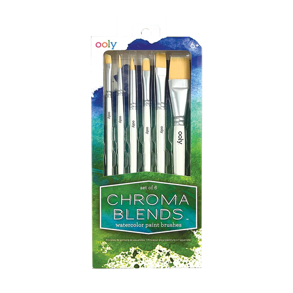 Set 5 Pinceles Chroma Blends para acuarela