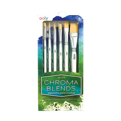 Set 5 Pinceles Chroma Blends para acuarela