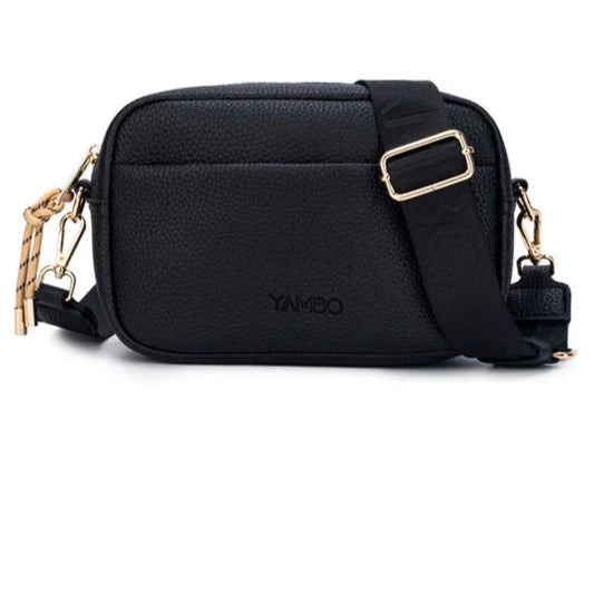 Yambo Vegan Bag Black Ecocuero