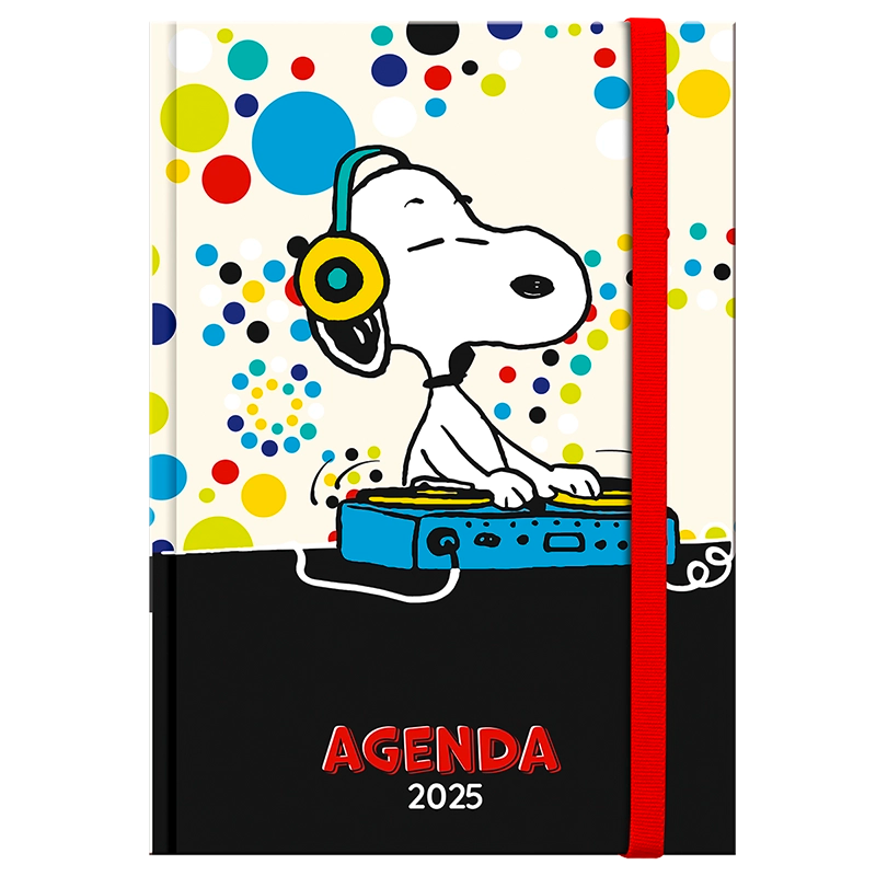 Agenda Snoopy Book 2025