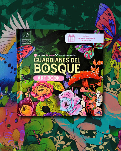 Libro para colorear Guardianes del Bosque