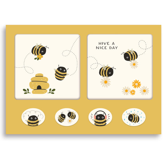 Set de mini Tarjetas Buzzy Bees