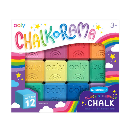 Set de Tizas para aceras Chalk-O-Rama Block