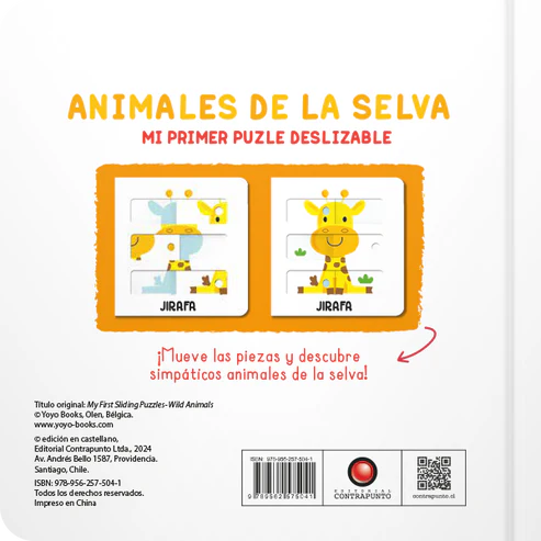 Libro puzzles deslizables