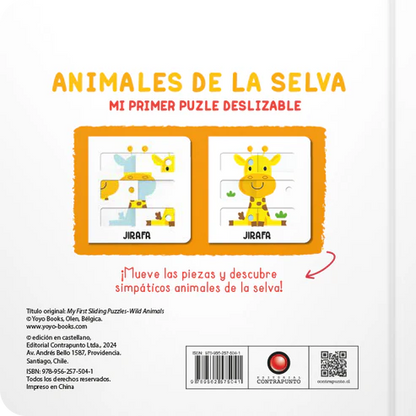 Libro puzzles deslizables