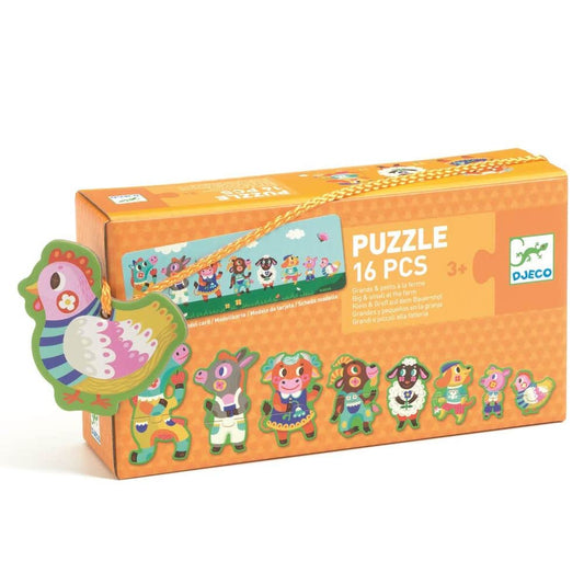 PUZZLE DUO Puzzle Animales de la granja