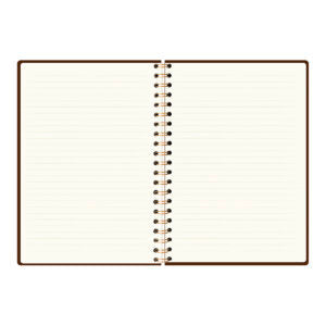 Cuaderno mediano Ecocuero My Notebook Café