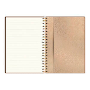 Cuaderno mediano Ecocuero My Notebook Café