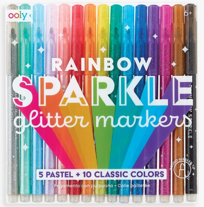 Set de marcadores glitter Sparkle
