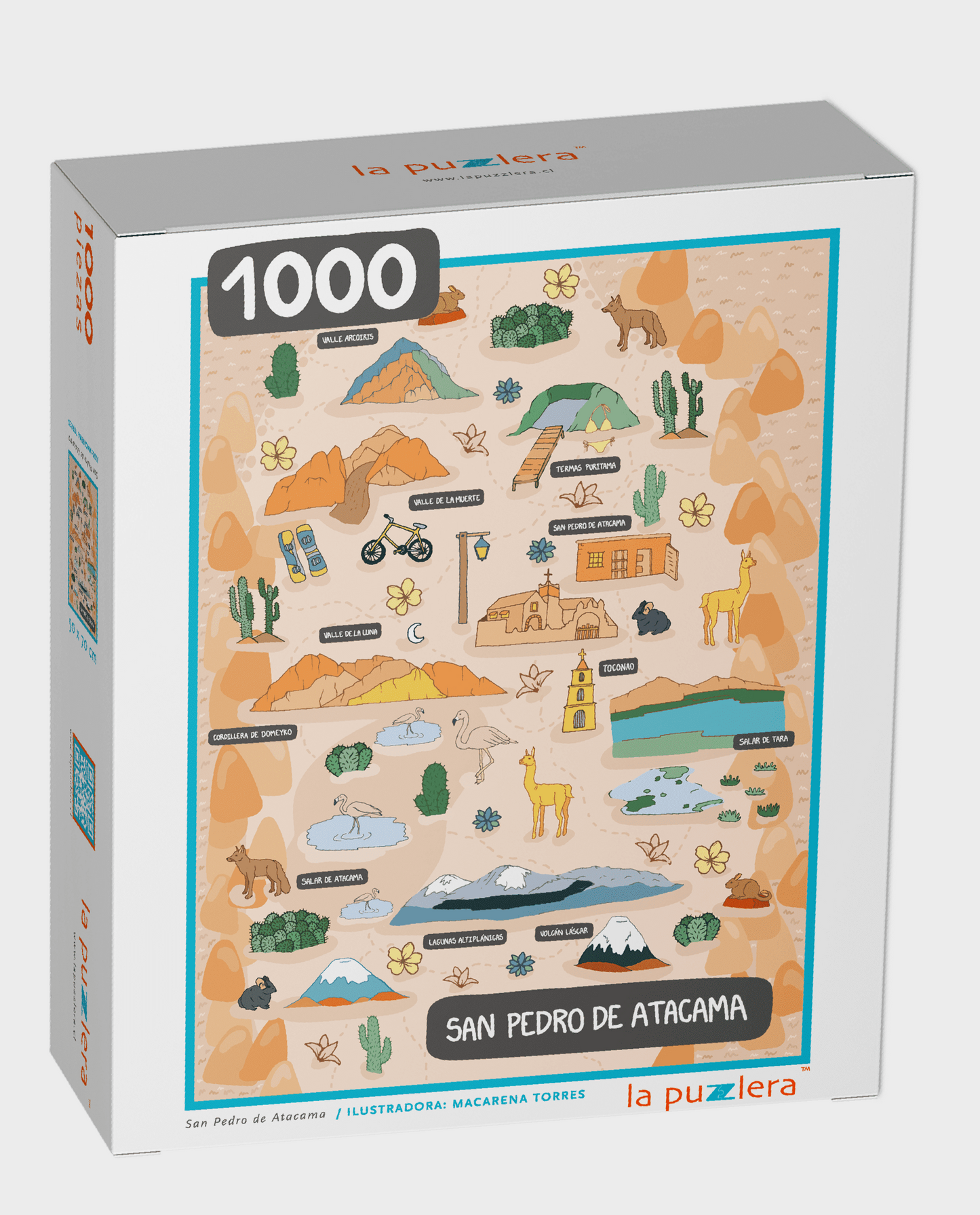 Puzzle San Pedro de Atacama 1000 piezas