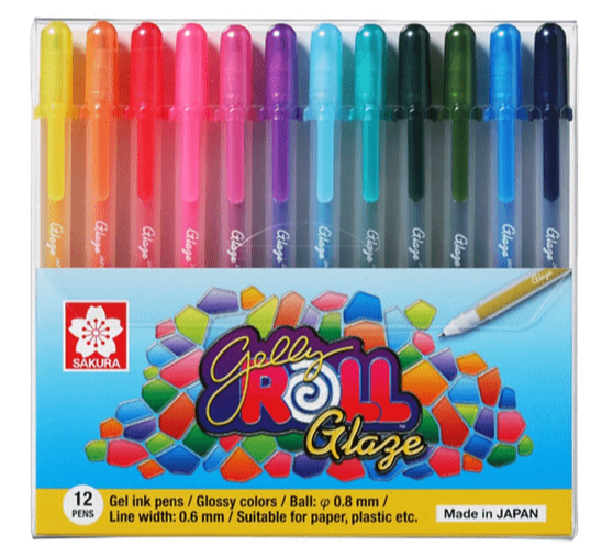 Set Gelly Glaze 12 colores