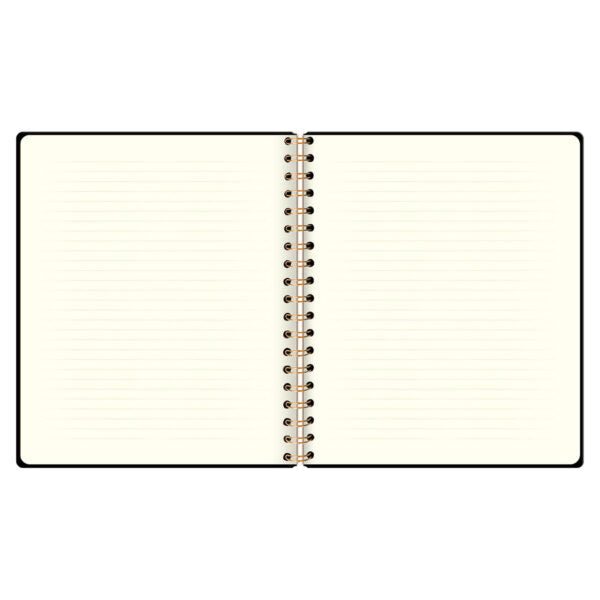 Cuaderno grande Ecocuero negro My Notebook